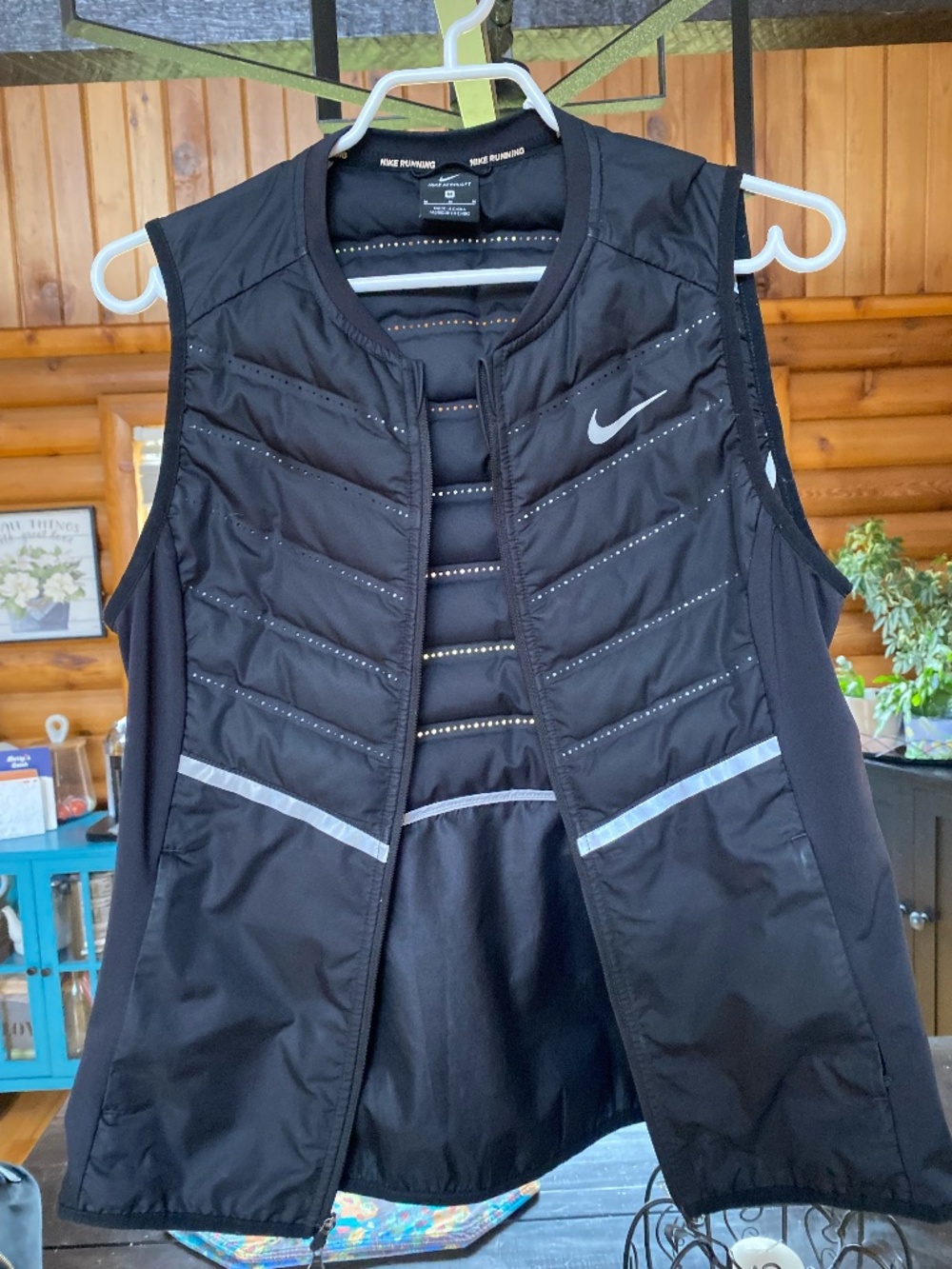 Nike Sleeveless Black Running Vest
